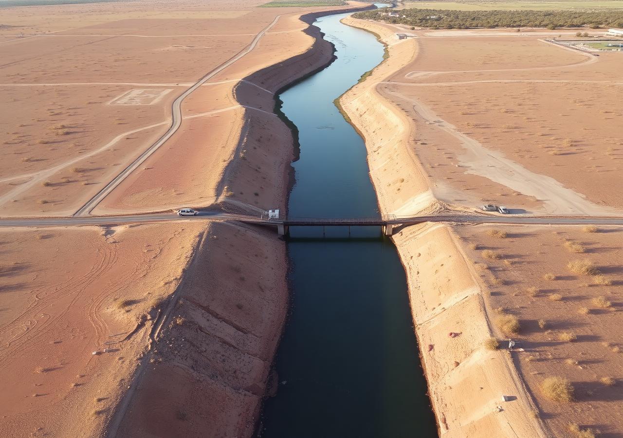 Aerial view of Salt Draw Water Holdings in Loving County